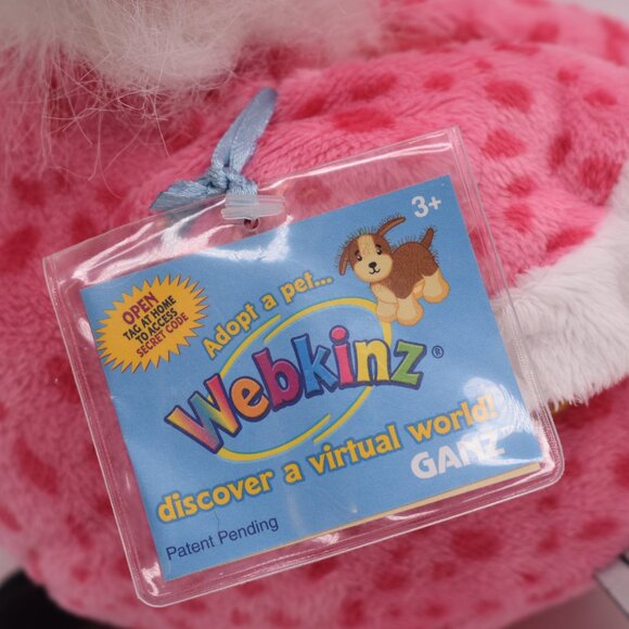 Webkinz Virtual Pet Plush - CHERRY BLOSSOM BIRD - New w/Unused Code Tag - Picture 6 of 7